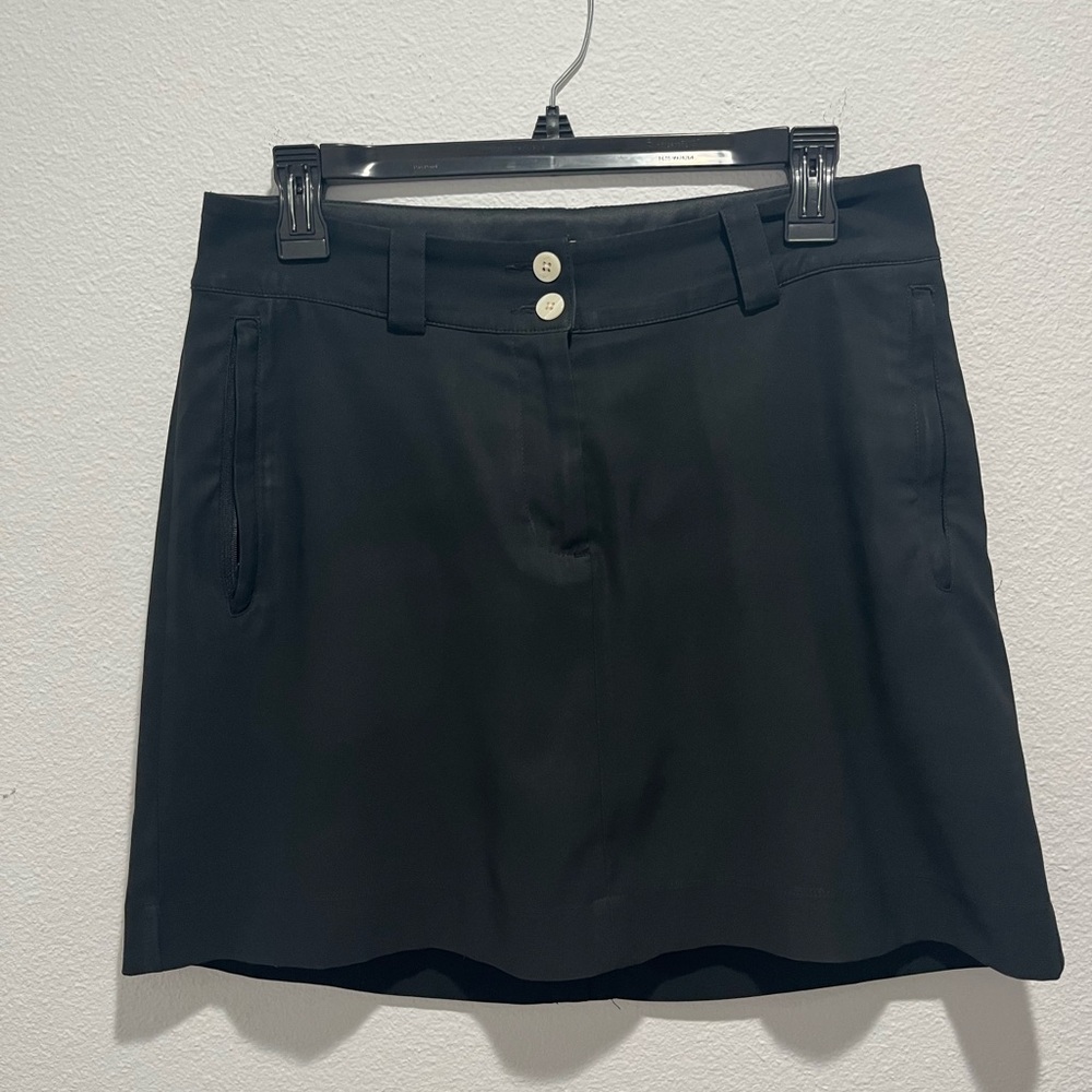 Nike Ladies Golf Black Dri-FIT Golf Skirt